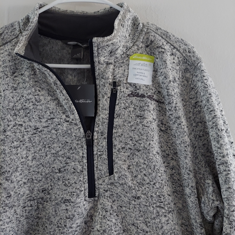 Eddie Bauer Fleece sweater - Picture 2 of 7